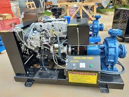 Bơm pccc Himawari diesel 150KW động cơ với mã lực siêu lớn không ngọn lửa nào là không dập được.